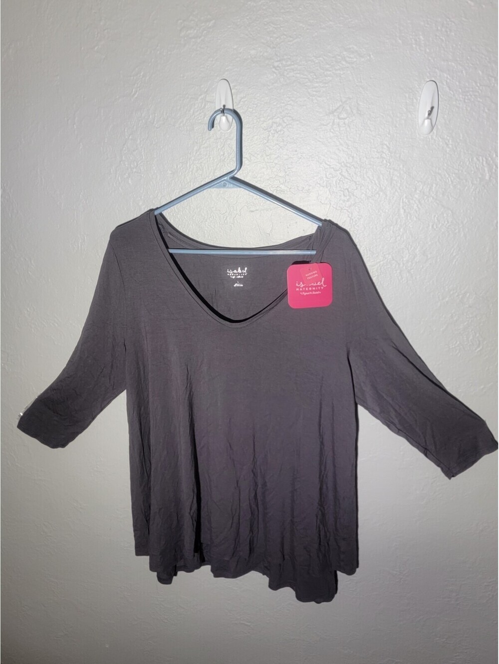 NEW Isabel Maternity by Ingrid & Isabel Long Sleeve Shirt Small L large